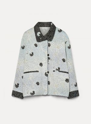 CHERRY BLOSSOM PADDED JACQUARD OPALE 0121