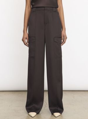 HIGH WAISTED SATIN UTILITY TRO 102CIN