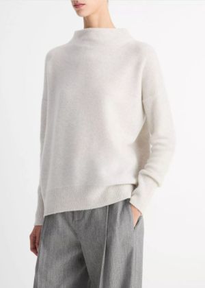 BOILED FUNNEL NK PULLOVER 101OWH