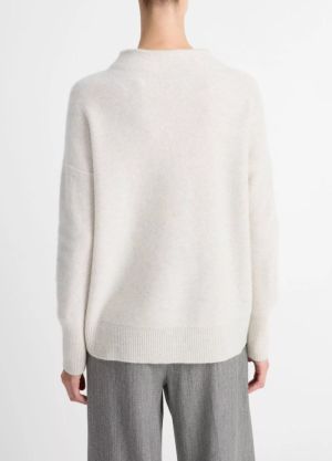 BOILED FUNNEL NK PULLOVER 101OWH