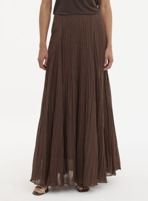 CRINKLED MAXI SKIRT 118ROO