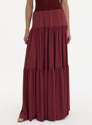 TIERED MAXI SKIRT 641SNG