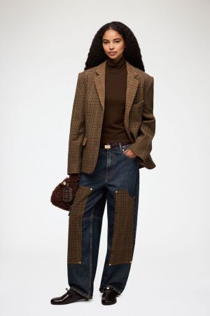 A1020109 HEAVY CHECK TWILL BLA MULTICOLOUR 999