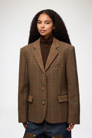 A1020109 HEAVY CHECK TWILL BLA MULTICOLOUR 999