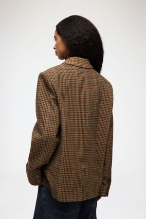 A1020109 HEAVY CHECK TWILL BLA MULTICOLOUR 999